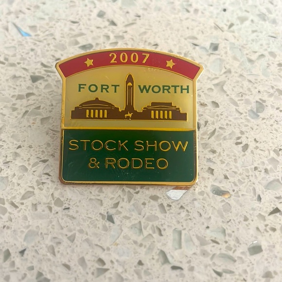 2007 Fort Worth Texas stock Show and Rodeo Pin - Picture 1 of 2
